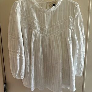 White Lace Blouse
